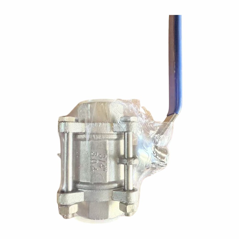 3-delad gängad kulventil